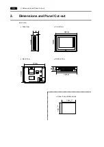 Предварительный просмотр 22 страницы Hakko Electronics MONITOUCH V606e Hardware Specifications