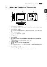 Предварительный просмотр 23 страницы Hakko Electronics MONITOUCH V606e Hardware Specifications