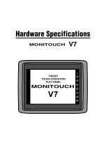 Preview for 1 page of Hakko Electronics Monitouch V7 User Manual