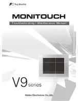 Preview for 1 page of Hakko Electronics Monitouch V9 Series Troubleshooting Instructions Supplement