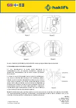 Предварительный просмотр 9 страницы Haklift HAVA Original Instructions Manual