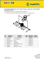 Preview for 7 page of Haklift HAVA1000PIS Original Instructions Manual