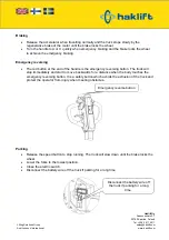 Preview for 9 page of Haklift HAVA1200ELE Original Instructions Manual