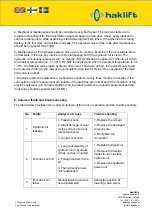 Preview for 13 page of Haklift HAVA1200ELE Original Instructions Manual