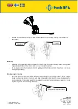 Preview for 10 page of Haklift HAVA1500ELE Original Instructions Manual