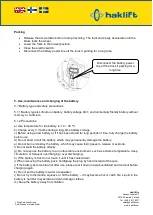 Предварительный просмотр 11 страницы Haklift HAVA1500ELE Original Instructions Manual