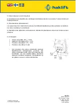 Preview for 30 page of Haklift HAVA1500ELE Original Instructions Manual