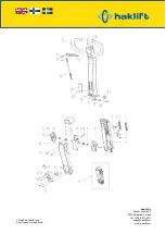 Preview for 56 page of Haklift HAVA1500ELE Original Instructions Manual