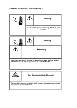 Preview for 8 page of Haklift HAVA2500V Operation And Installation Manual