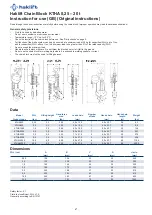 Предварительный просмотр 2 страницы Haklift KTHA1000 User Manual