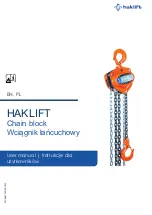 Предварительный просмотр 1 страницы Haklift KTHA250 User Manual