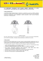 Preview for 5 page of Haklift LTABT08 Original Instructions Manual