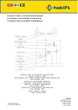 Предварительный просмотр 20 страницы Haklift NOSP1000H Original Instructions Manual