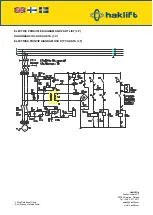 Предварительный просмотр 21 страницы Haklift NOSP1000H Original Instructions Manual