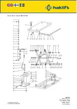 Предварительный просмотр 27 страницы Haklift NOSP1000H Original Instructions Manual