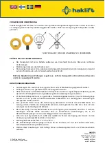 Предварительный просмотр 8 страницы Haklift NS8M Original Instructions Manual