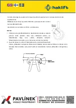 Preview for 37 page of Haklift SKTH1000 Original Instructions Manual