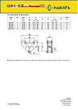 Предварительный просмотр 3 страницы Haklift TARPAL10 Original Instructions Manual