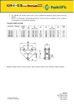 Предварительный просмотр 5 страницы Haklift TARPAL10 Original Instructions Manual