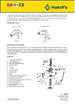 Preview for 3 page of Haklift TUNKHATA3520 Original Instructions Manual