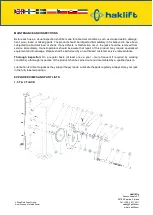 Preview for 3 page of Haklift TUNKKI015S Original Instructions Manual