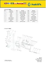 Preview for 8 page of Haklift TUNKKI015S Original Instructions Manual