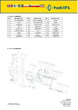 Preview for 12 page of Haklift TUNKKI015S Original Instructions Manual