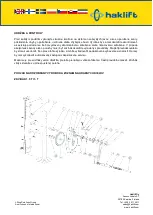 Preview for 23 page of Haklift TUNKKI015S Original Instructions Manual