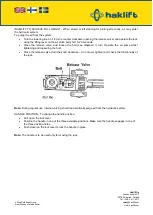 Preview for 5 page of Haklift TUNKKI22AIR Original Instructions Manual