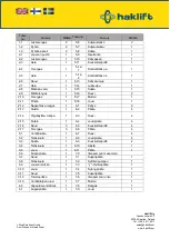 Preview for 13 page of Haklift TUNKKI22AIR Original Instructions Manual