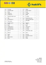 Preview for 14 page of Haklift TUNKKI22AIR Original Instructions Manual