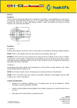 Preview for 9 page of Haklift TUNKKI5H Original Instructions Manual