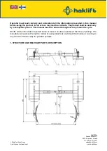 Preview for 2 page of Haklift TYNNTRUMU Original Instructions Manual