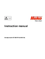 Preview for 1 page of HAKO 6300.30 Instruction Manual