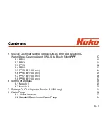 Предварительный просмотр 3 страницы HAKO 7580.02 Service Booklet