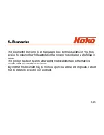 Предварительный просмотр 5 страницы HAKO 7580.02 Service Booklet