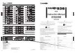 HAKO 936 Instruction Manual preview