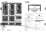 Предварительный просмотр 16 страницы HAKO 936 Instruction Manual