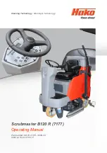 HAKO Scrubmaster B 120 R Operating Manual preview