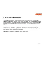 Предварительный просмотр 7 страницы HAKO Scrubmaster B 120 R Service Booklet