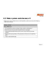 Preview for 39 page of HAKO Scrubmaster B 120 R Service Booklet