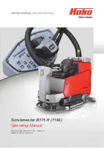 HAKO Scrubmaster B175 R Operating Manual preview