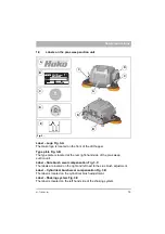 Preview for 19 page of HAKO Scrubmaster B260 R Operating Manual