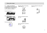 Preview for 9 page of HAKO Sweepmaster B500 Instruction Manual