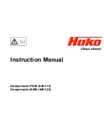 Preview for 1 page of HAKO Sweepmaster B650 (6403.20) Instruction Manual