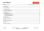 Предварительный просмотр 3 страницы HAKO Sweepmaster P1200 RH Service Manual