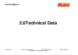 Предварительный просмотр 8 страницы HAKO Sweepmaster P1200 RH Service Manual