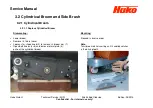 Предварительный просмотр 14 страницы HAKO Sweepmaster P1200 RH Service Manual