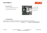 Предварительный просмотр 16 страницы HAKO Sweepmaster P1200 RH Service Manual