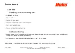 Предварительный просмотр 21 страницы HAKO Sweepmaster P1200 RH Service Manual